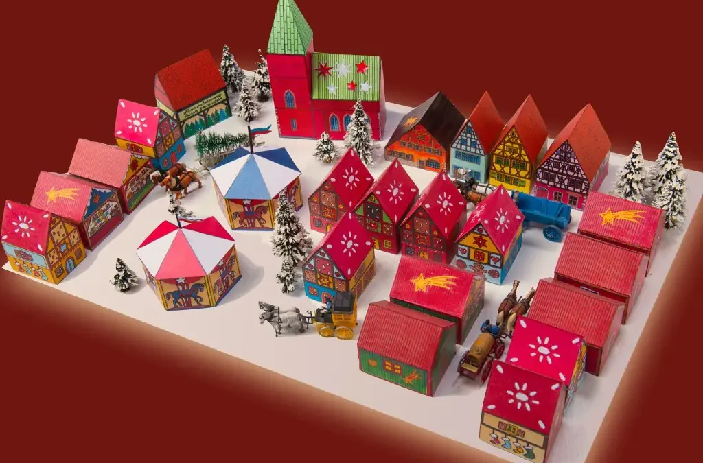 Titelbild für Weihnachten aus Papier